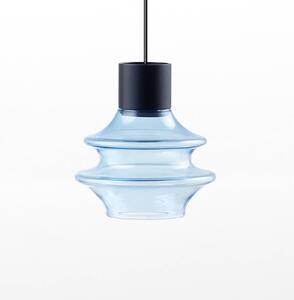 Bover Drop S/01L závesné LED svietidlo sklo, modrá