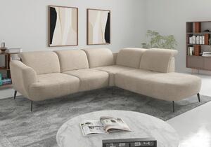ROHOVÁ SEDAČKA, textil, piesková Sit & More - Sedačky, Online Only