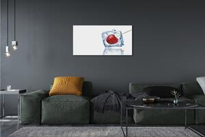 Obraz canvas Kocka ľadu cherry 100x50 cm