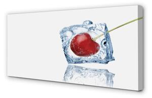 Obraz canvas Kocka ľadu cherry 100x50 cm