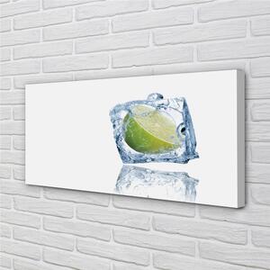 Obraz canvas Na kocky ľadu vápno 100x50 cm