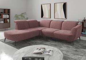 ROHOVÁ SEDAČKA, textil, baklažánová Sit & More - Sedačky, Online Only