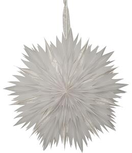 Závesná svietiaca hviezda Dis White 60 cm