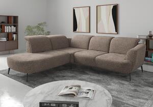 ROHOVÁ SEDAČKA, textil, cappuccino Sit & More - Sedačky, Online Only