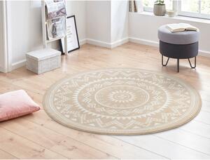 Béžový okrúhly koberec ø 200 cm Valencia - Hanse Home