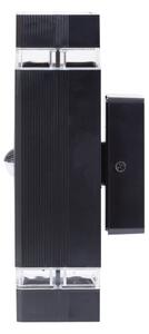 Vonkajšie nástenné svietidlo so senzorom NIZZA 2xGU10/35W/230V IP65