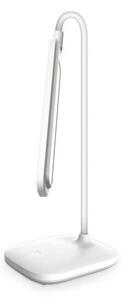 Stolná lampa Platinet 5 W, batéria + USB, biela
