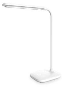 Stolná lampa Platinet 5 W, batéria + USB, biela