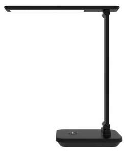 Stolná lampa Platinet 5 W, silná batéria + USB, čierna