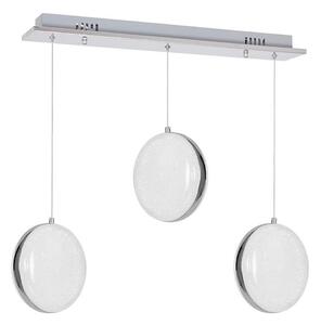 LED Luster na lanku LIRA 3xLED/27W/230V
