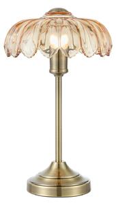 Stolové Lampa Markslöjd, Kurage, Bronzová / Stará Mosadz, Obývacia izba, Sklo