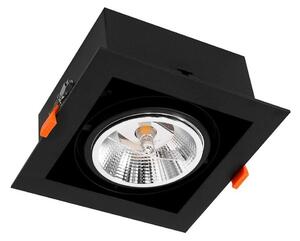 Podhľadové svietidlo PLAZA AR111 1xGU10/12W/230V čierna