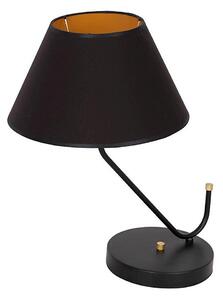 Stolná lampa VICTORIA 1xE27/60W/230V čierna