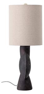 Hnedo-béžová stolová lampa Sergio - Bloomingville