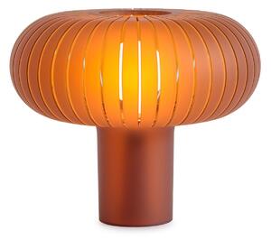 Stolové Lampa Kartell, Teresa Frozen, stmievateľné, Oranžová, Obývacia izba, Plast, Dizajnový