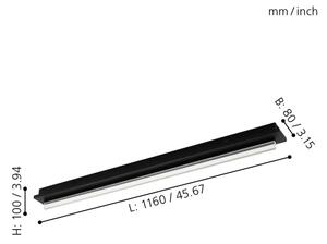 Eglo 98494 - LED stropné svietidlo SPADAFORA LED/25W/230V