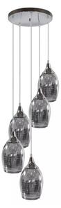 Luster na lanku MARINA 5xE27/60W/230V chróm