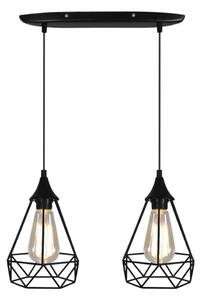 Luster na lanku GRAF 2xE27/60W/230V