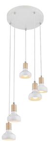 Luster na lanku PUERTO 5xE14/40W/230V