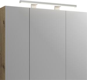 ZRKADLOVÁ SKRINKA, farba duba, farba duba, 90/74/18 cm Stylife - Kúpeľňové skrinky
