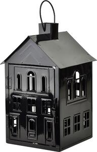 Kovová domová lucerna Roger Laternenhaus 20,3 x 20 x V33,8 cm, neutrálna farba, 1 ks