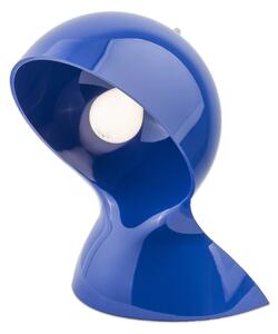 Stolové Lampa Artemide, Dalú, Modrá, Obývacia izba, Plast, Dizajnový