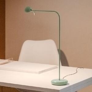 Stolové Lampa Vibia, Pin, Zelená, Pracovňa, Kov, Moderný