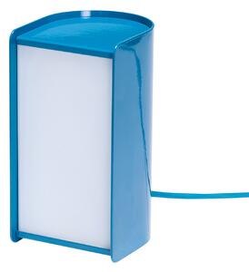 Stolové Lampa Hübsch, Book, stmievateľné, Modrá, Obývacia izba, Kov, Moderný