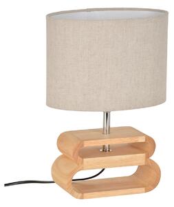 Stolové Lampa COREP, Oslo, Béžová, Obývacia izba, Tkanina / Textil, Škandinávsky