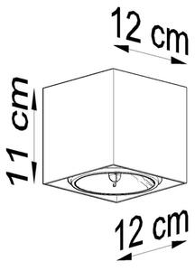 Bodové svietidlo BLAKE 1xGU10/40W/230V