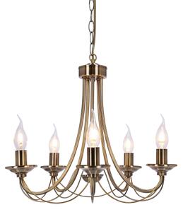 Luster na reťazi MUZA 5xE14/40W/230V