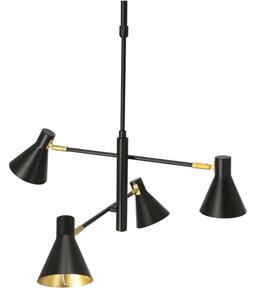 Luster na tyči LESS 4xE14/40W/230V
