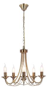 Luster na reťazi MUZA 5xE14/40W/230V