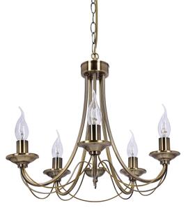 Luster na reťazi MUZA 5xE14/40W/230V