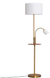 Stojacie Lampa Lindby, Aovan, Bronzová / Stará Mosadz, Obývacia izba, Kov, Moderný