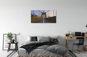 Obraz na plátne Stĺpec most slnko 100x50 cm