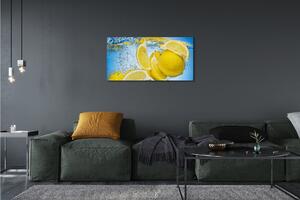Obraz canvas Lemon vo vode 100x50 cm