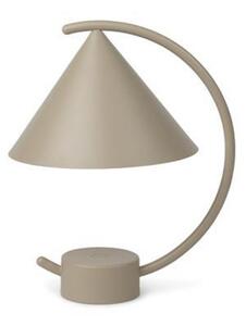 Stolové Lampa ferm LIVING, Meridian, stmievateľné, Béžová, Obývacia izba, Kov, Dizajnový