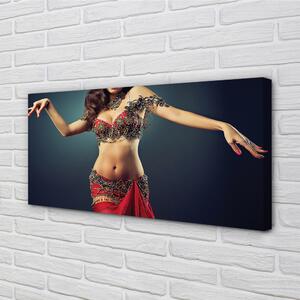 Obraz canvas žena tancuje 100x50 cm