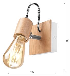 Nástenné svietidlo GUSTAVO 1xE27/60W/230V