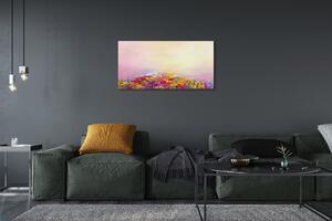 Obraz canvas Obrázok kvety neba 100x50 cm