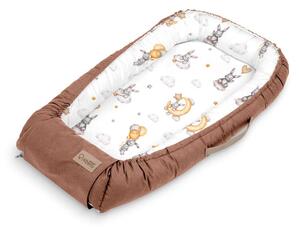 KLUPS Hniezdo pre bábätká Velvet Bunny 80x45cm KOKW420_80X45