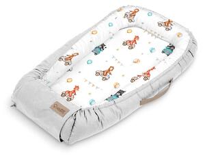 KLUPS Hniezdo pre bábätká Velvet Cars 80x45cm KOKW416_80X45