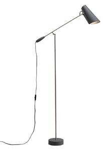 Stojacie Lampa Northern, Birdy, Sivá, Obývacia izba, Kov, Dizajnový
