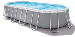 Intex_C Záhradný bazén INTEX 26798 Prism Frame Oval 610 x 305 x 122 cm kartušová filtrácia 26798