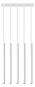 Sollux SL.0468 - Luster na lanku PASTELO 5xG9/8W/230V biela
