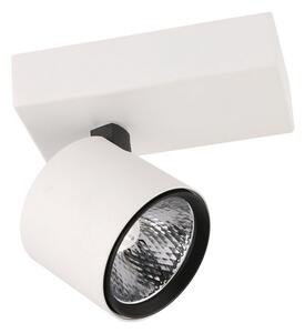 ITALUX SPL-2854-1B-WH Boniva stropné bodové svietidlo/spot LED 5W/300lm 3000K biela, čierna