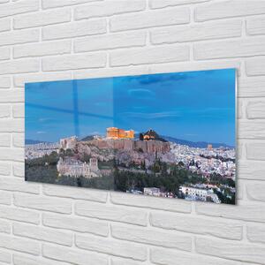 Nástenný panel  Grécko Panorama v Aténach 100x50 cm