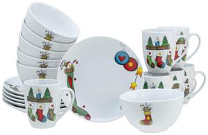 RAŇAJKOVÁ SÚPRAVA Luna Socken 18-dielne Creatable - Jedálenské sety, Online Only