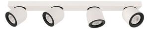 ITALUX SPL-2855-4B-WH Nuora stropné bodové svietidlo/spot 4xGU10 biela, čierna